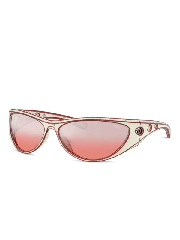 Diesel 0dl3004u cat-eye Sunglasses | Red | FARFETCH display picture 1