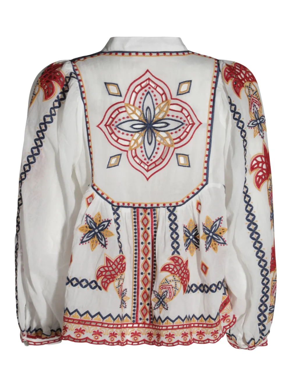 FARM Rio embroidered blouse - Wit