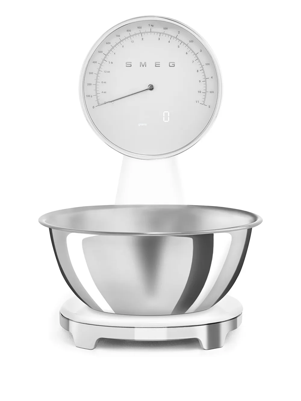 Smeg 50's style kitchen scale | White | Image 1
