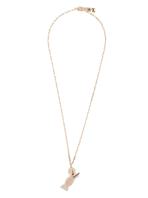 Rosantica collar con dije de coctel