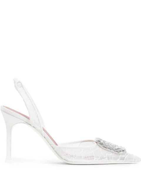 Amina Muaddi Carmelia pumps