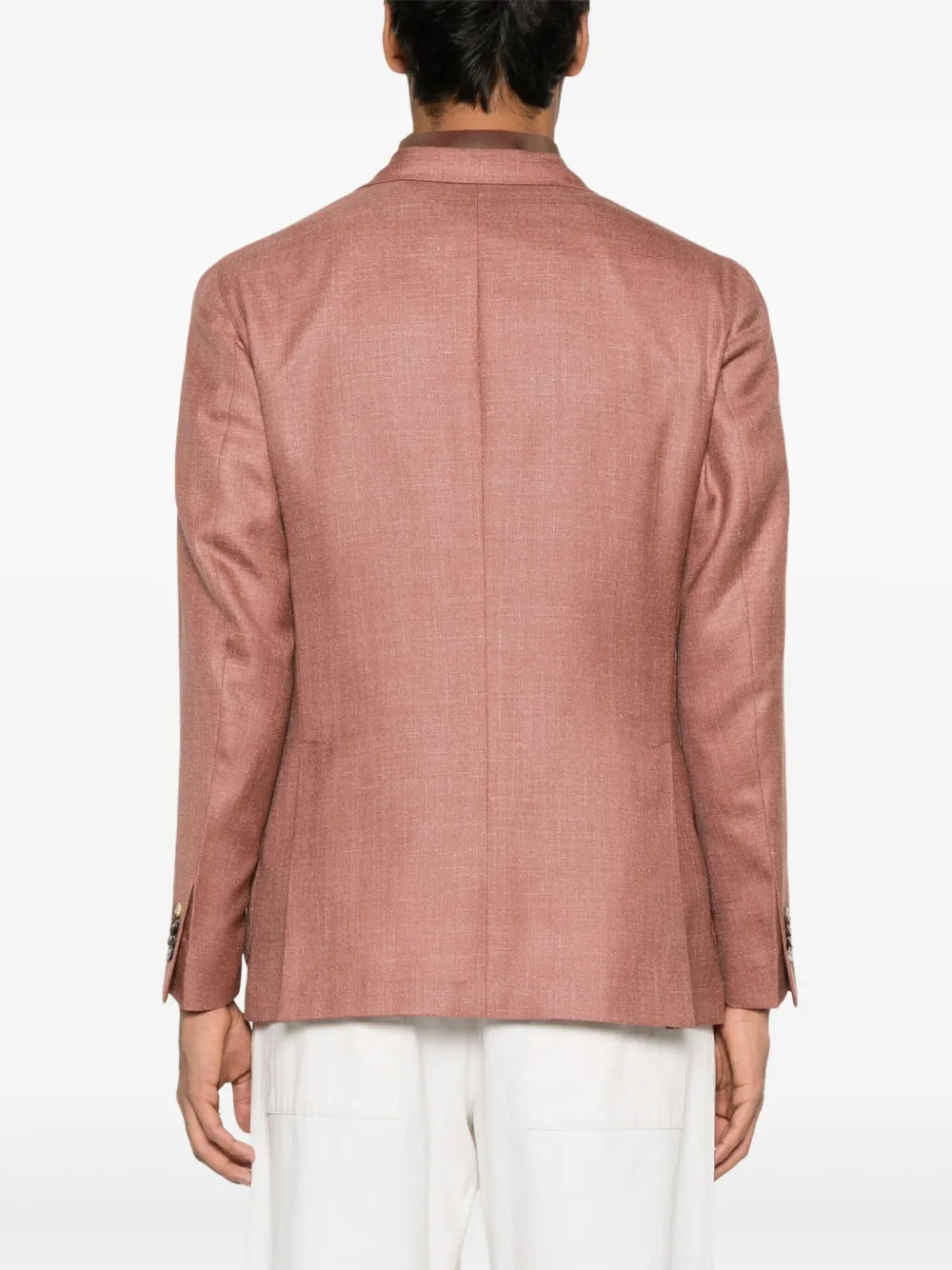Boglioli Geweven blazer Oranje