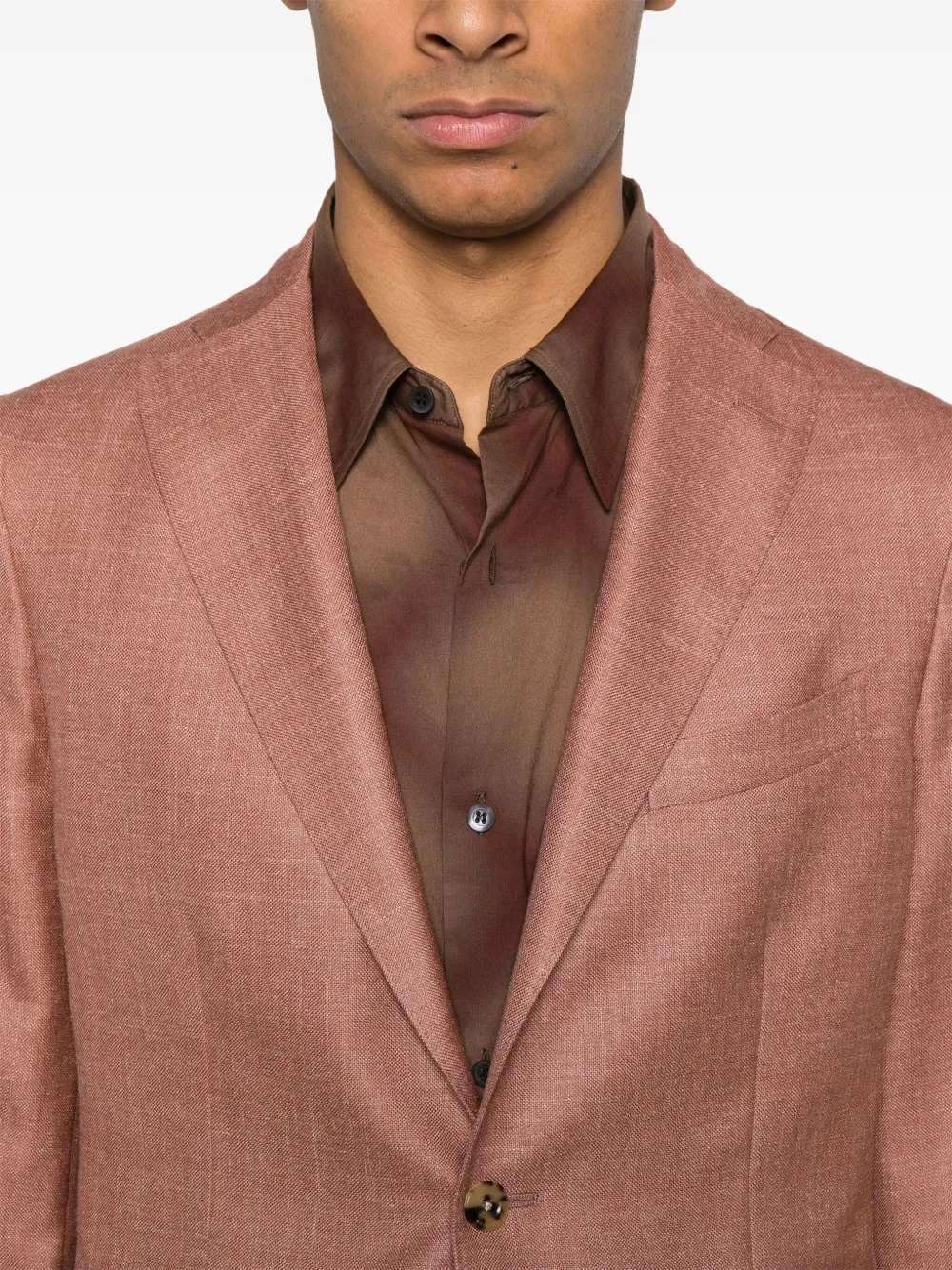Boglioli Geweven blazer Oranje