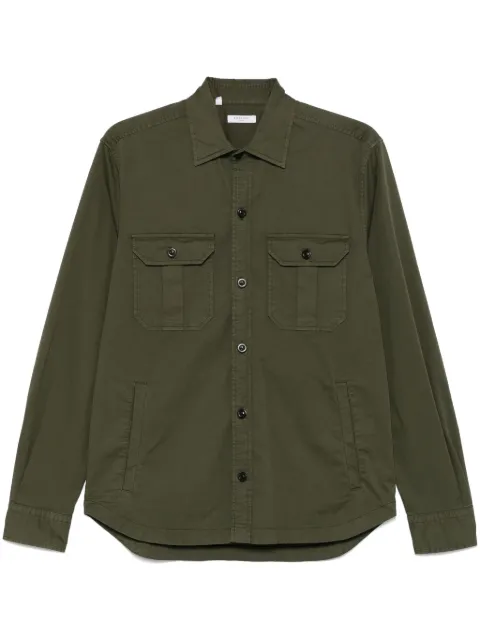 Boglioli twill shirt jacket