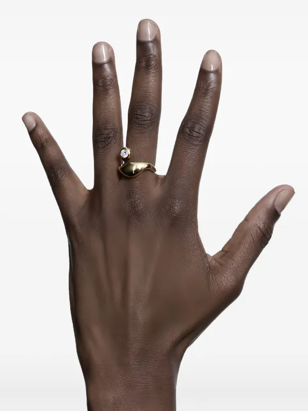 Maria Black Mermaid Ring | Gold | FARFETCH BE