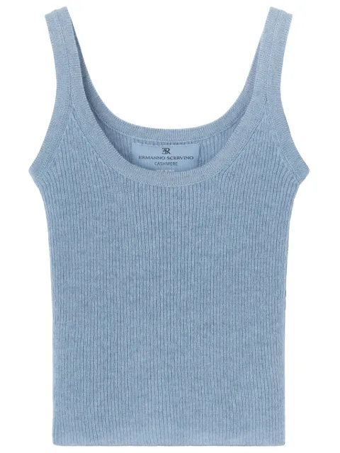 Ermanno Scervino camiseta de cachemira con perlas