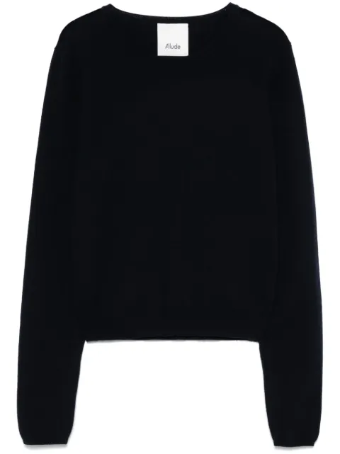 Allude crew-neck sweater