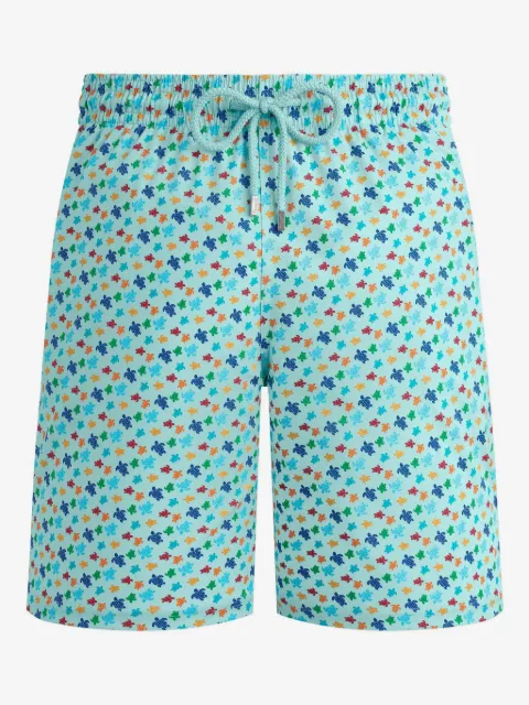 Vilebrequin shorts de playa Micro Ronde Des Tortues Rainbow