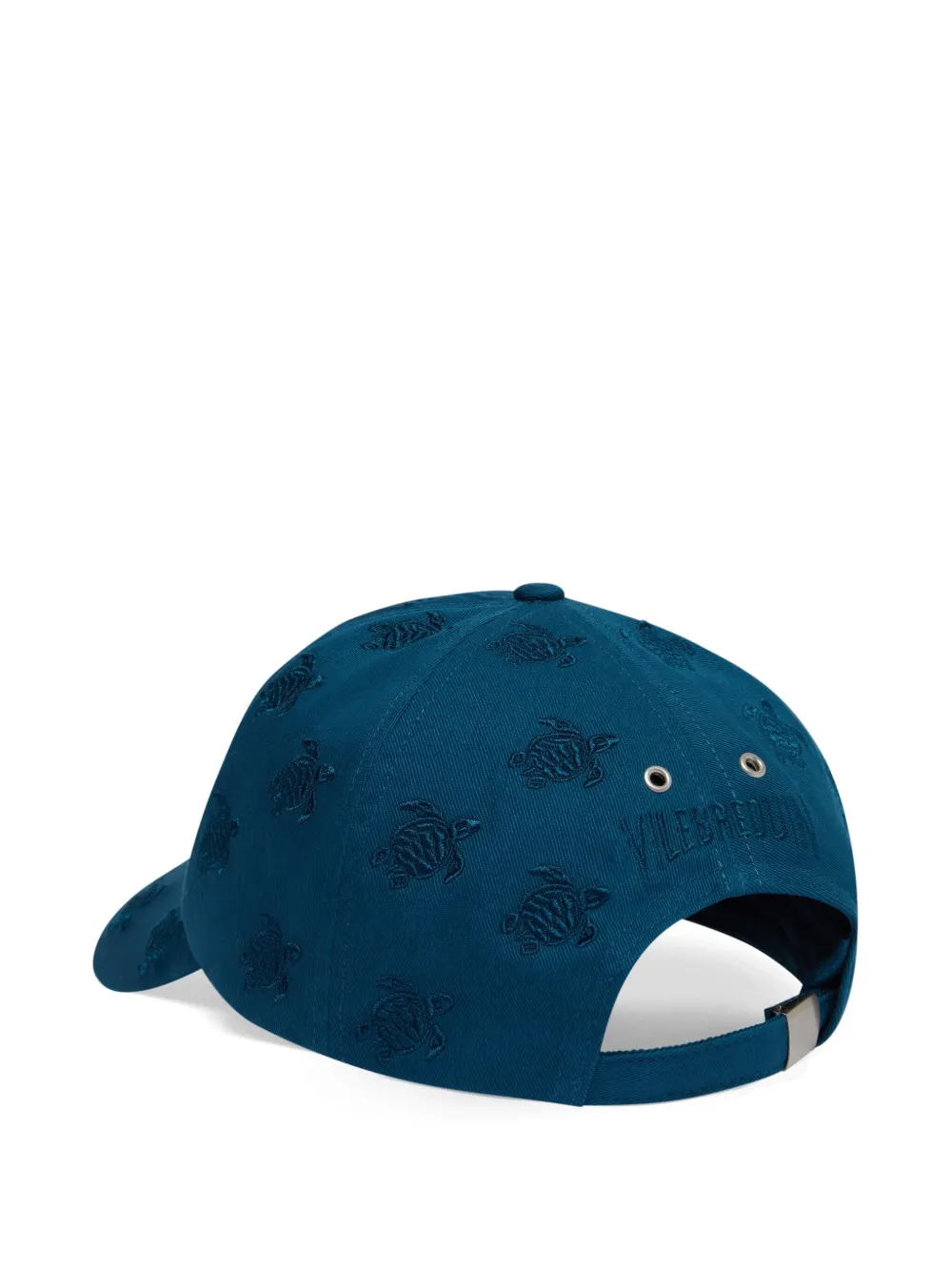 Vilebrequin turtles-embroidered cap - Blauw