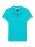 Vilebrequin Kids organic cotton polo shirt - Blue