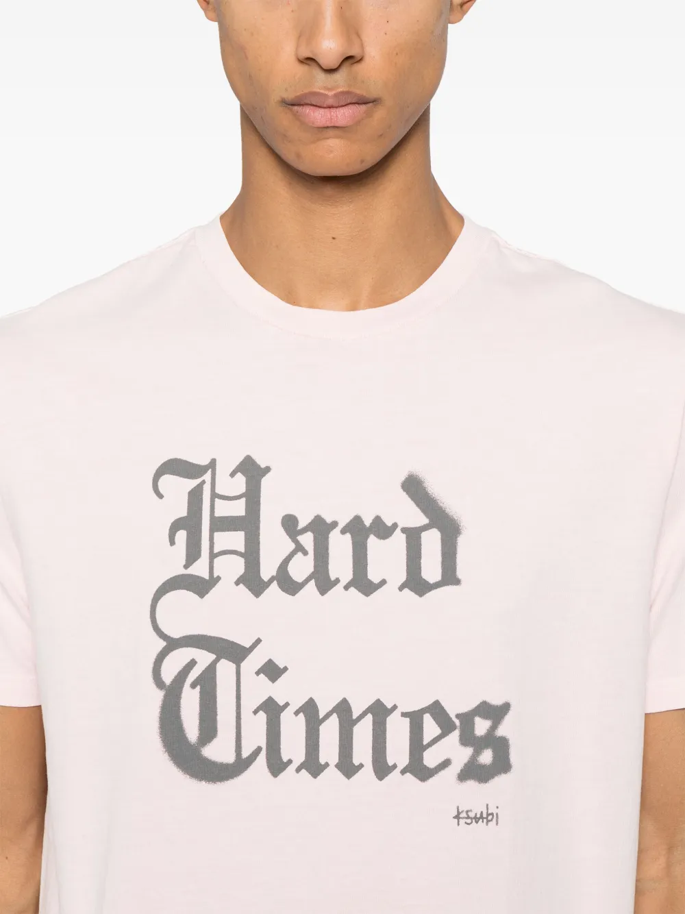 KSUBI SLOGAN-PRINT T-SHIRT
