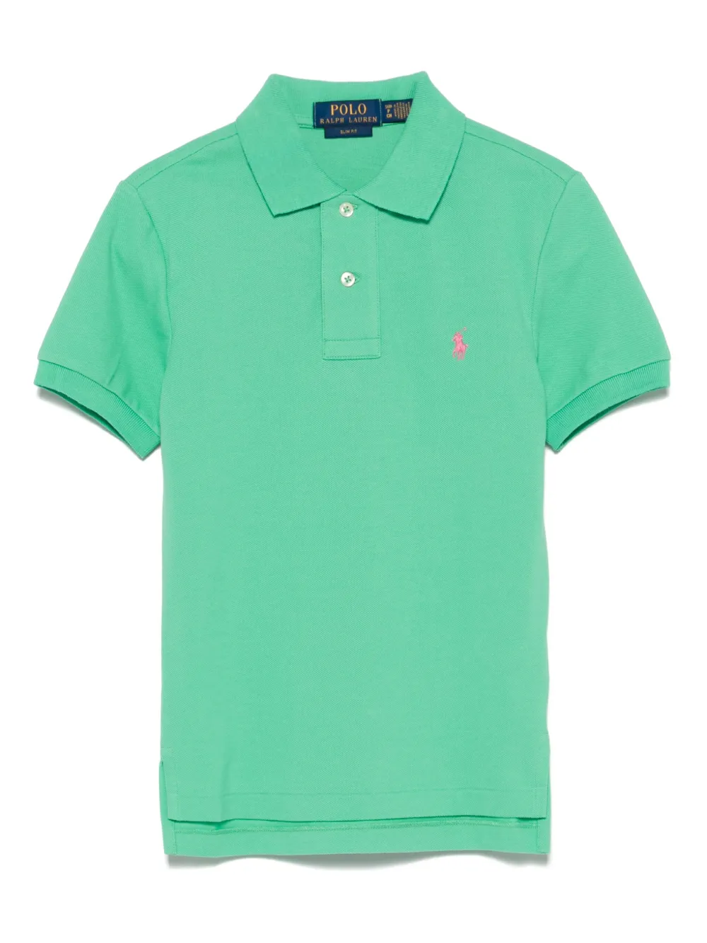 POLO RALPH LAUREN KIDS Poloshirt met print Groen