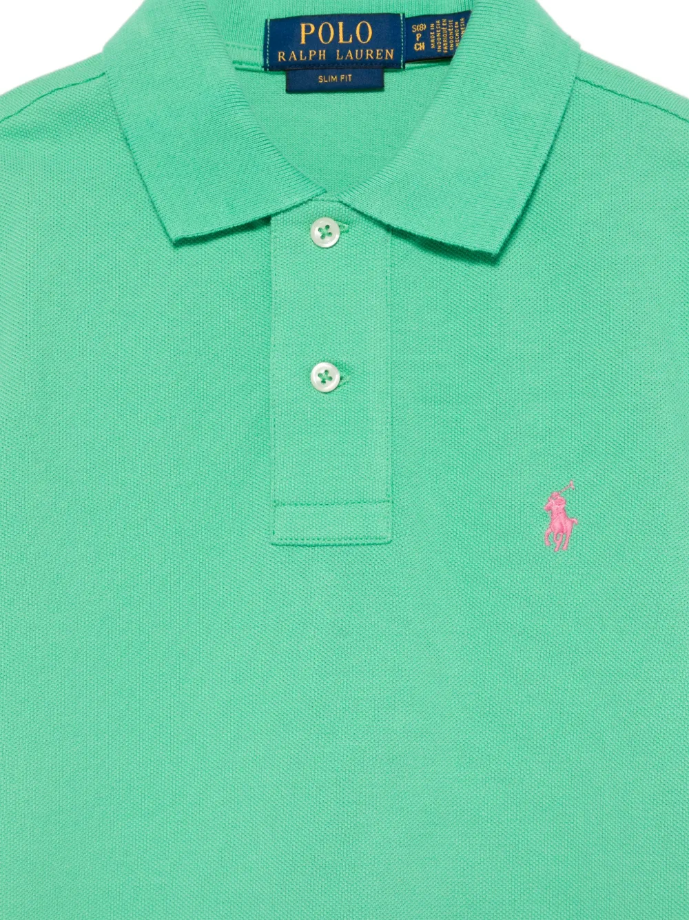 POLO RALPH LAUREN KIDS Poloshirt met print Groen