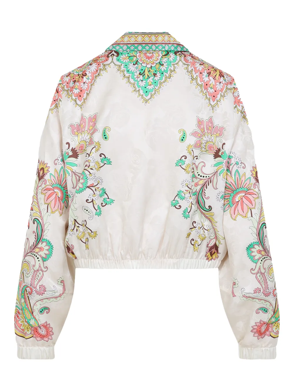 ETRO floral-print jacket - Wit