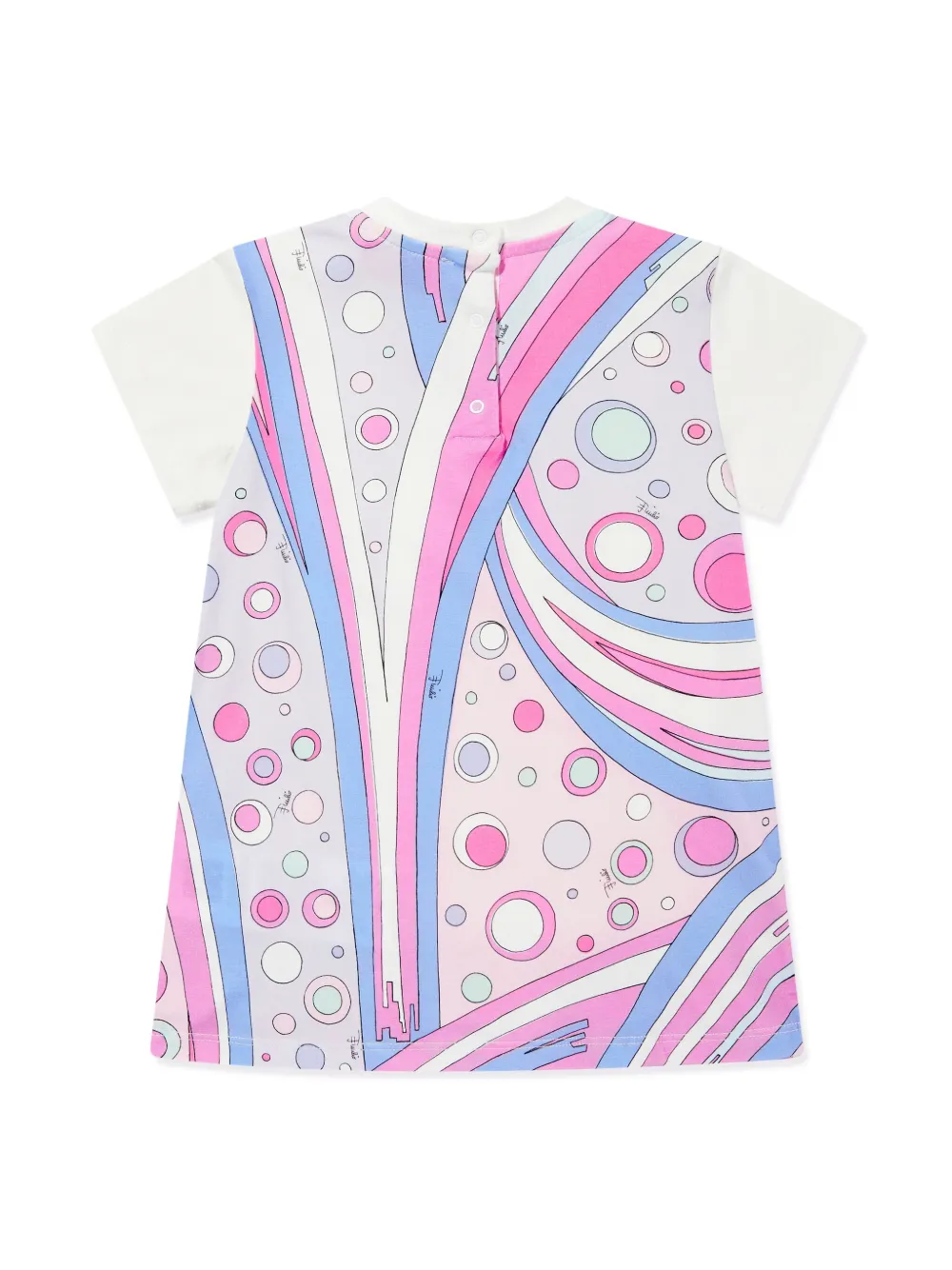 PUCCI Junior logo-print dress - Wit