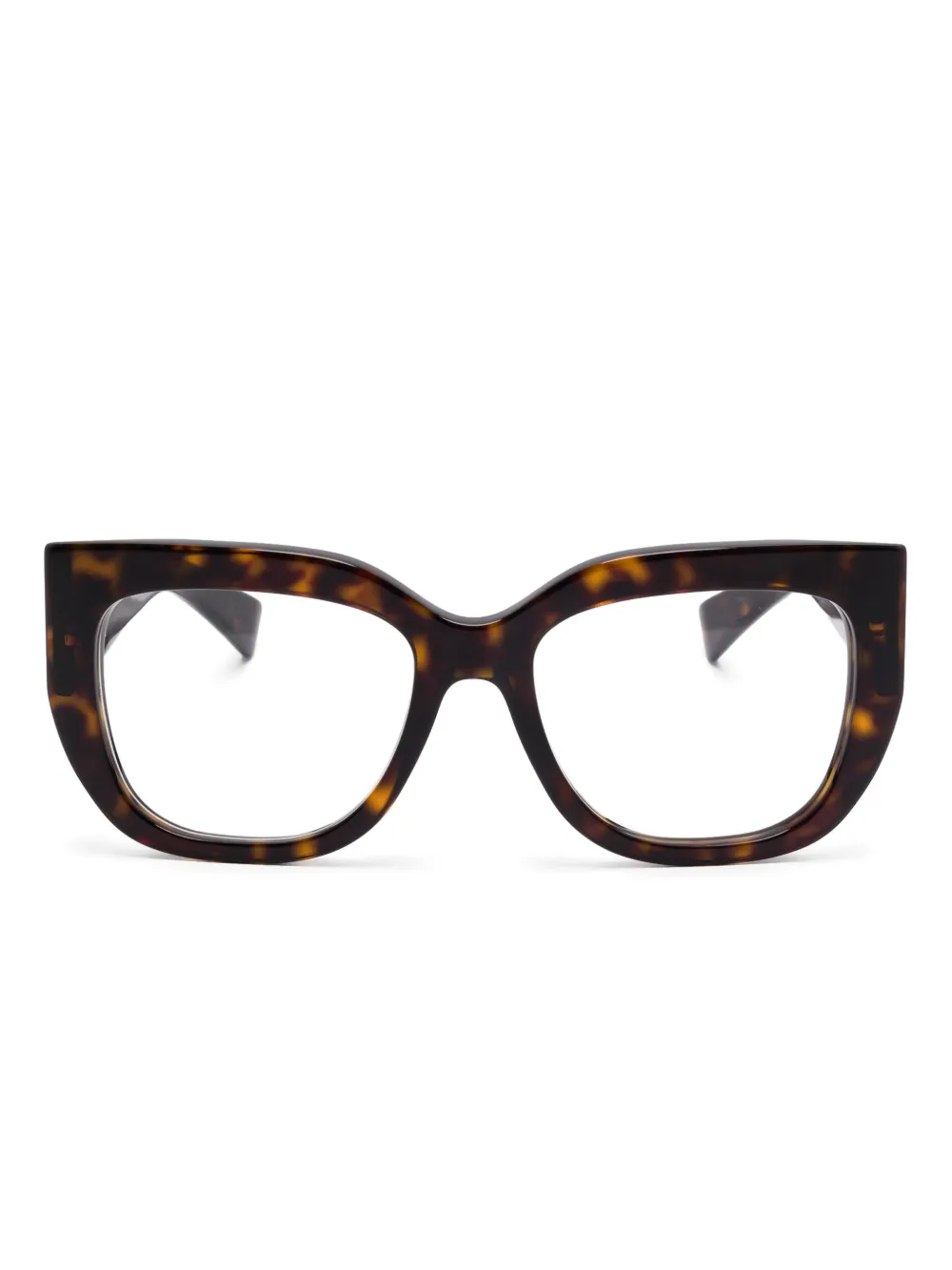 Gucci Eyewear square-frame glasses | Brown | Image 1
