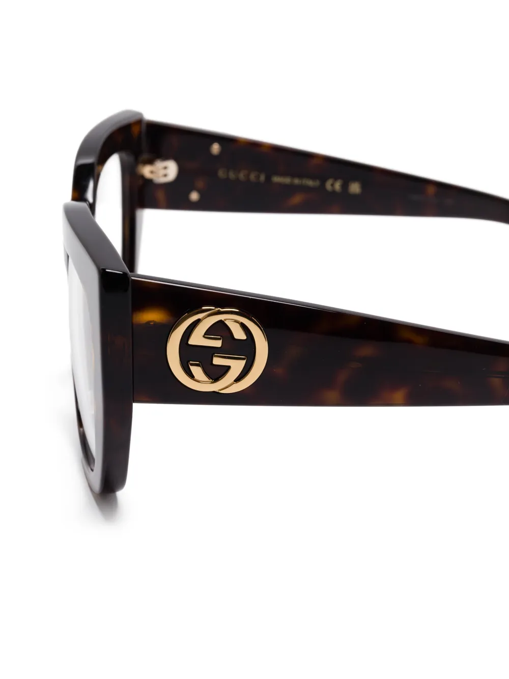 GUCCI SQUARE-FRAME GLASSES