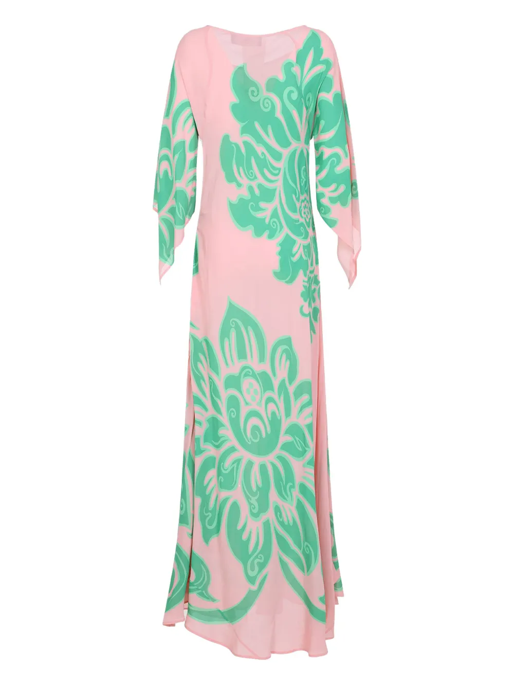 ETRO floral-print dress - Groen