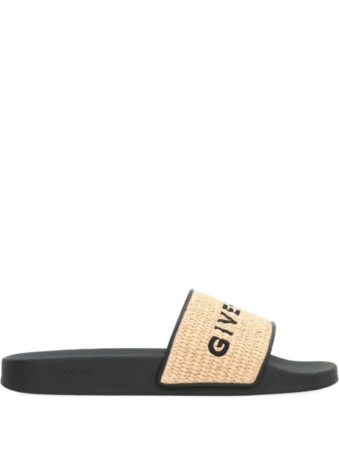 Givenchy rafia slides