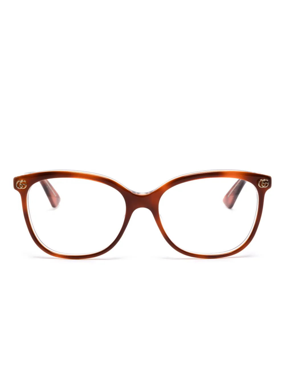 Gucci Eyewear Occhiali squadrati - Marrone