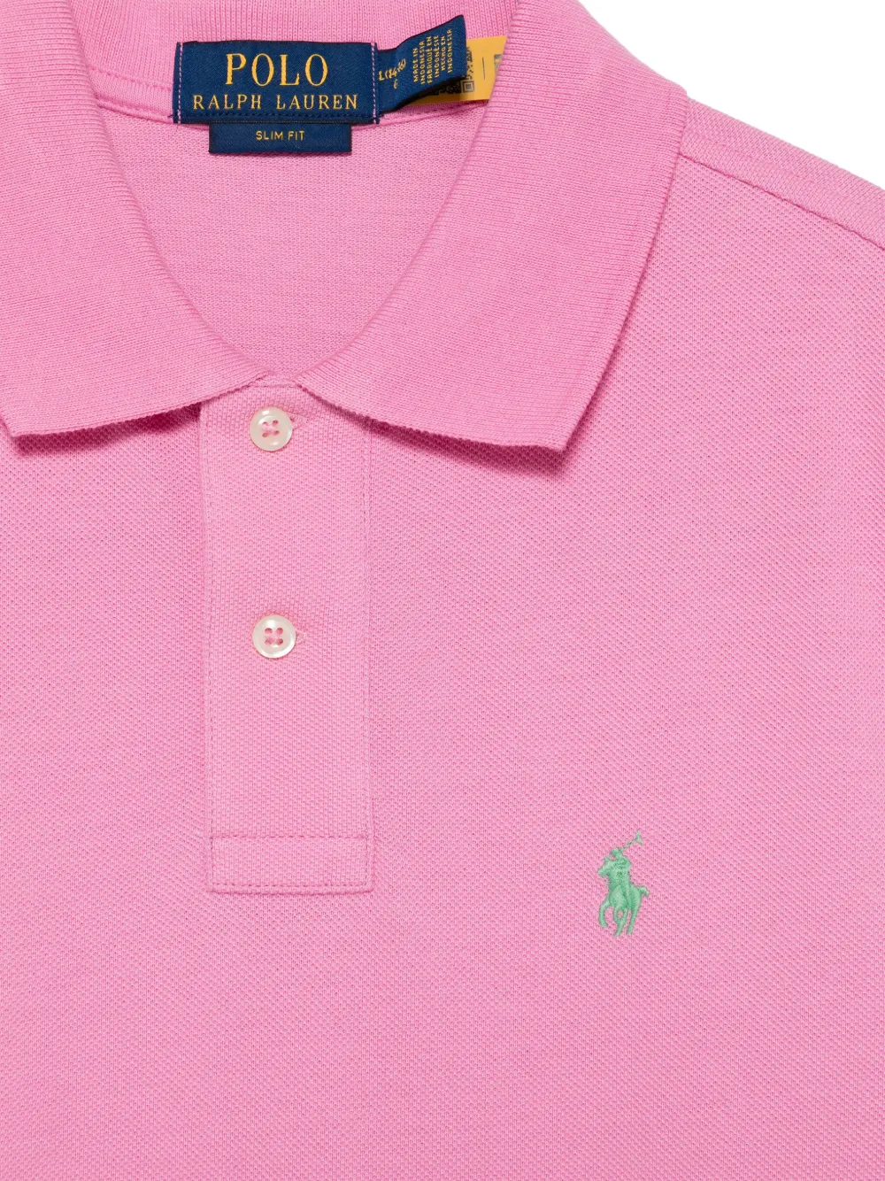 POLO RALPH LAUREN KIDS Poloshirt met print Roze