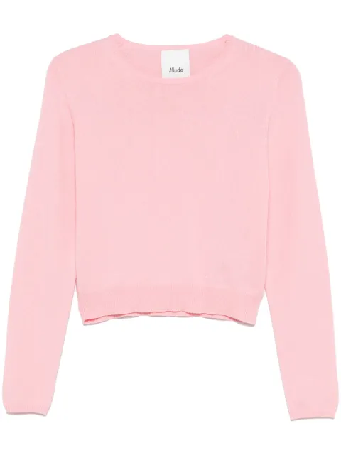 Allude crew-neck sweater