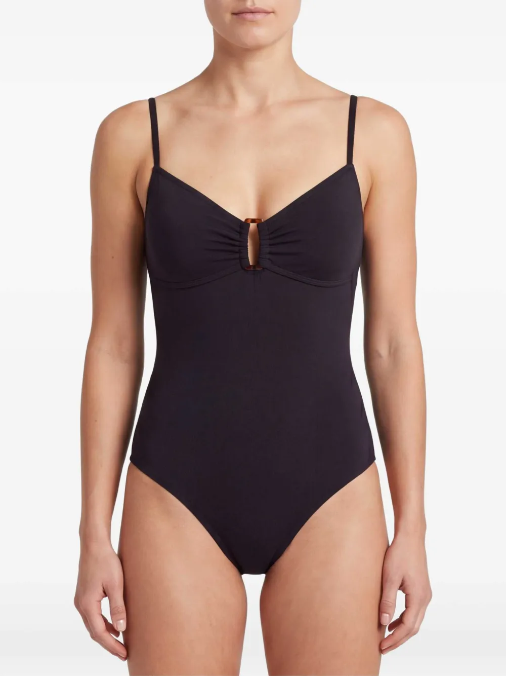 Vilebrequin Bandeau badpak Zwart