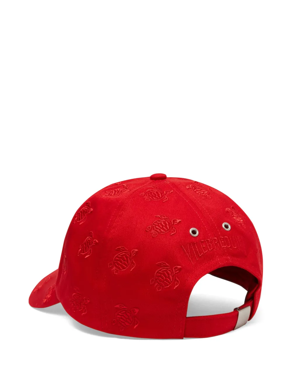 Vilebrequin turtles-embroidered cap - Rood