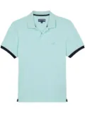 Vilebrequin turtle-embroidered polo shirt - Blue