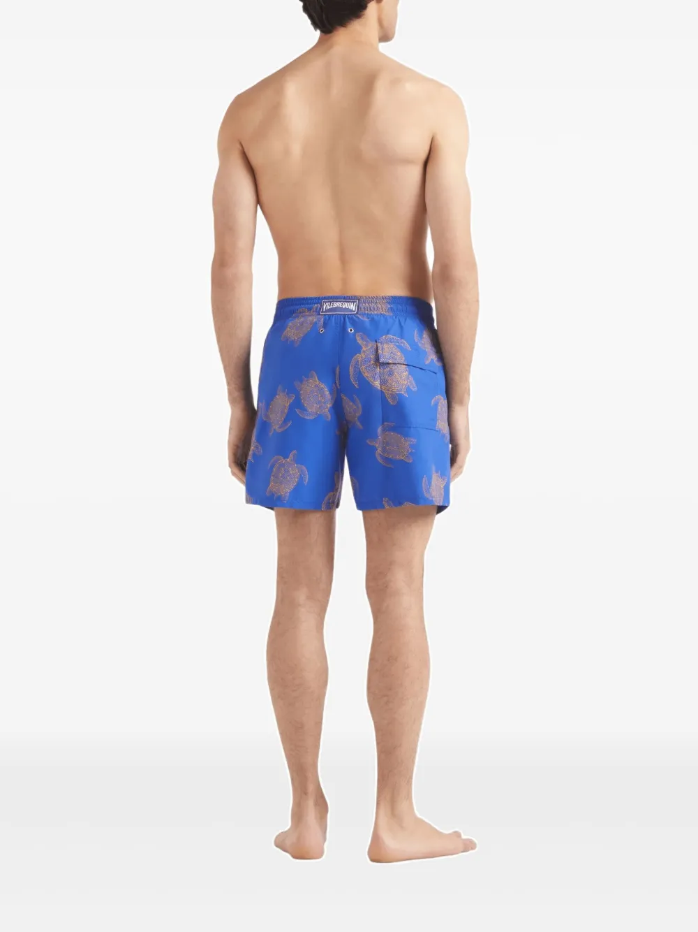 Vilebrequin Tortues Galuchat zwembroek Blauw