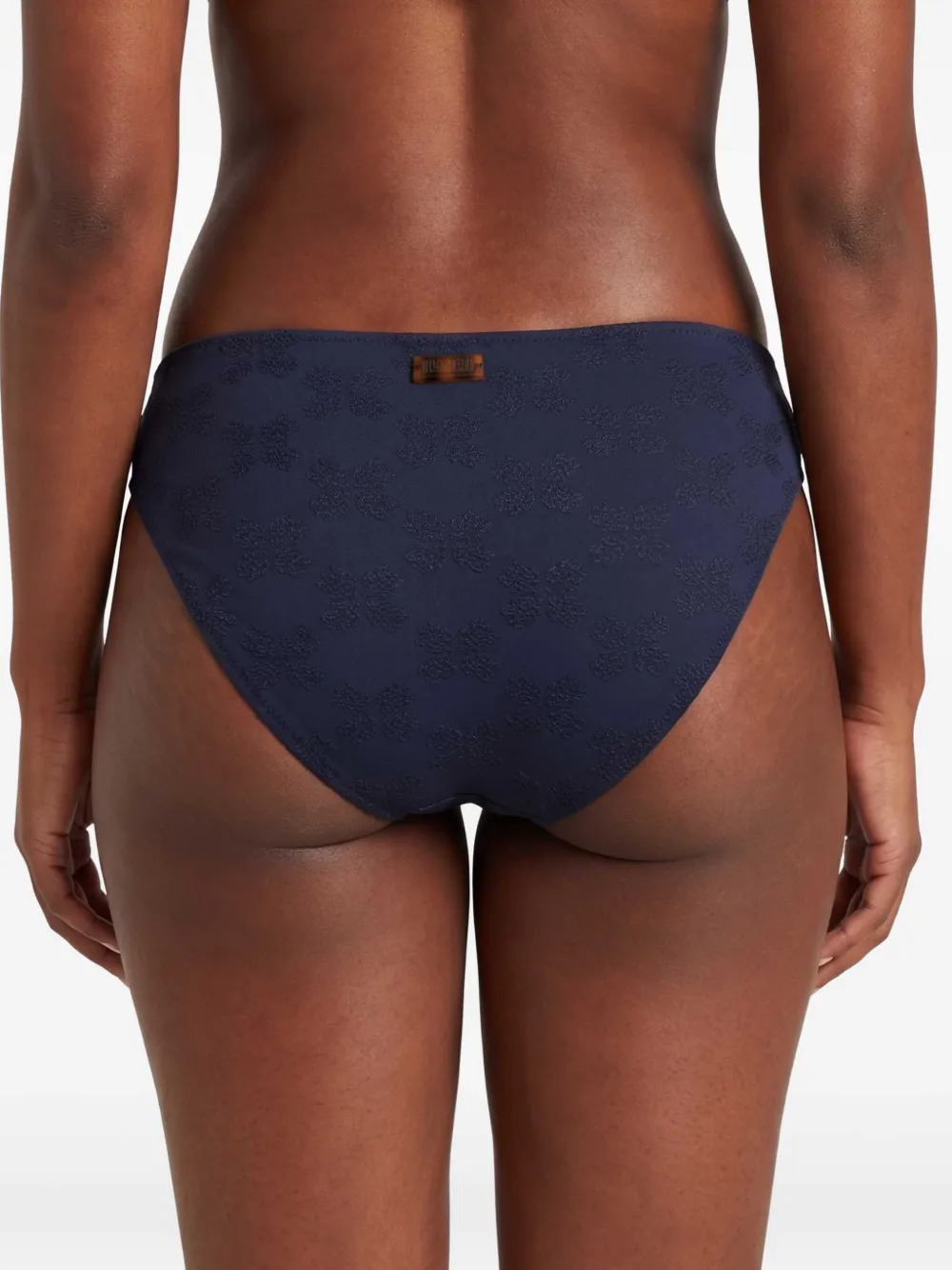 Vilebrequin Turtle bikinislip met monogram Blauw