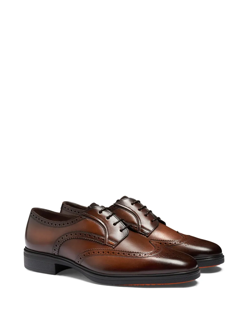 Santoni Easy brogues - Bruin