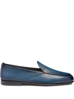 Santoni タッセル ローファー | ブルー | FARFETCH JP