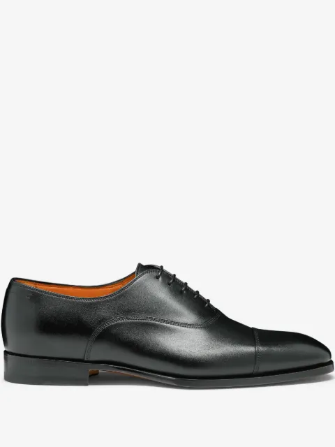 Santoni leather Oxford shoes