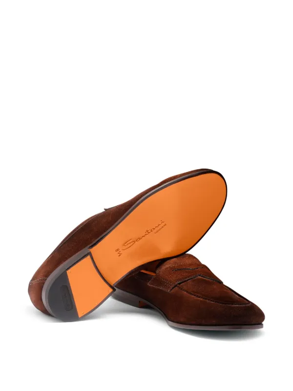 Santoni Carlo ローファー | ブラウン | FARFETCH JP