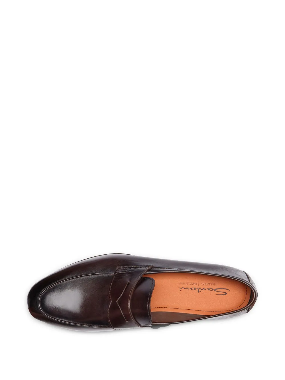 Santoni Carlo loafers Brown