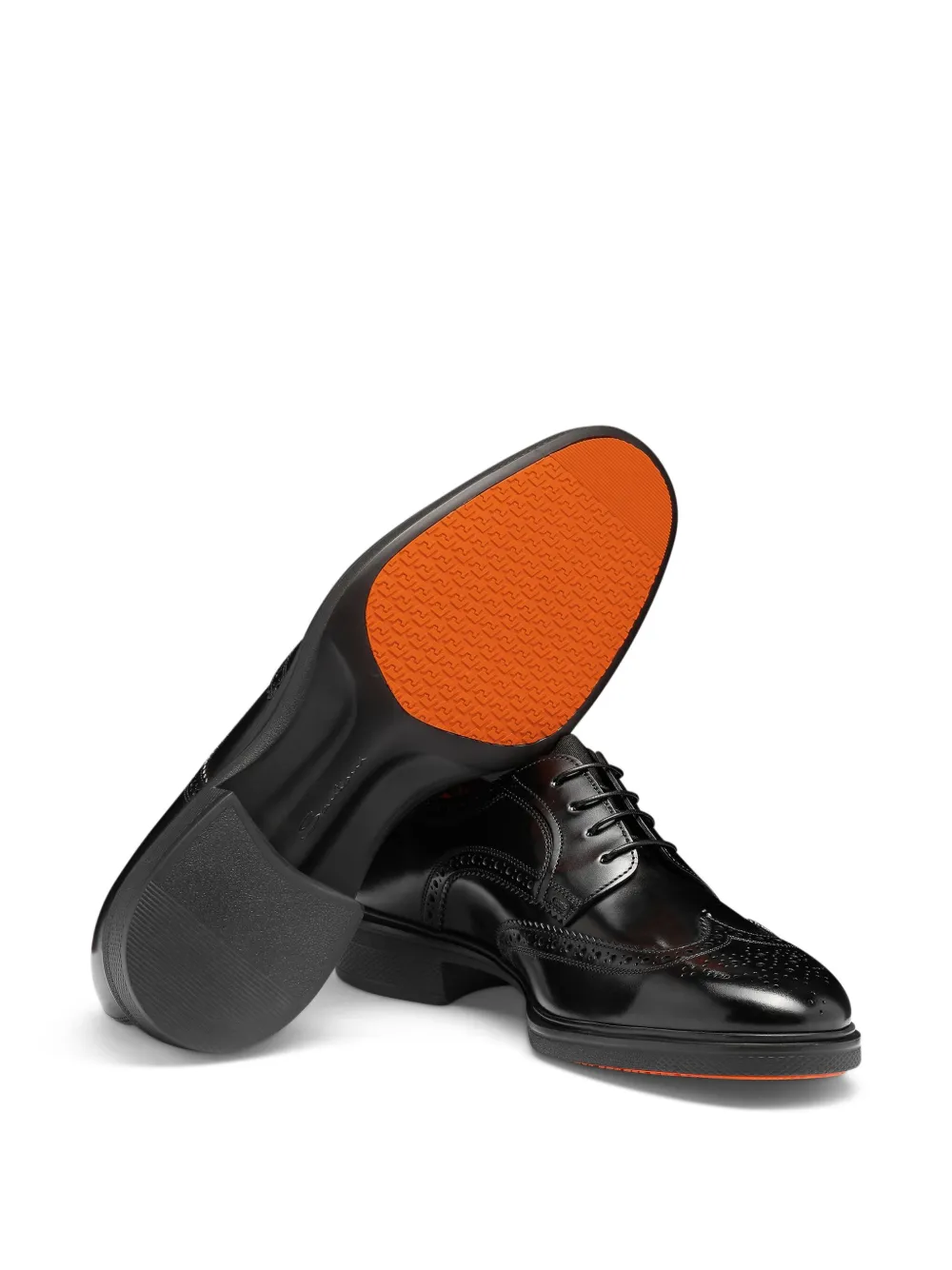 Santoni Easy brogues Black