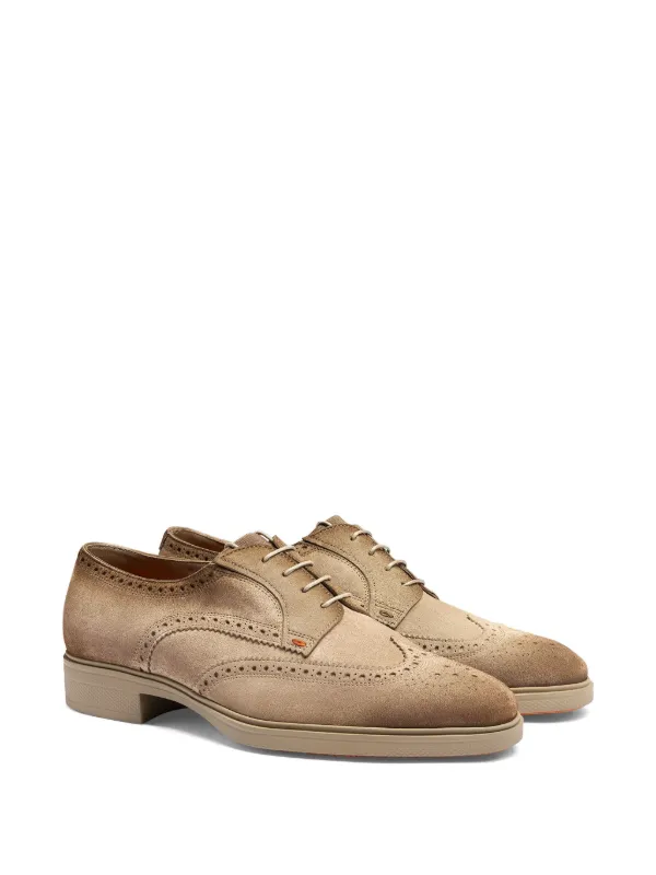 Santoni Easy Brogues | Neutrals | FARFETCH display picture 3
