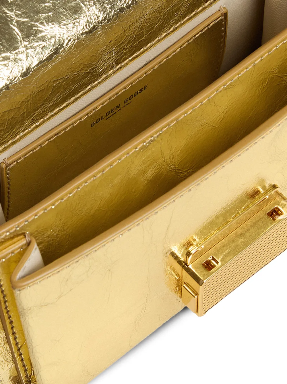 Golden Goose Kleine Venezia crossbodytas Goud