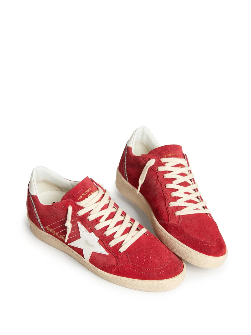 Golden Goose Ball Star sneakers Rood