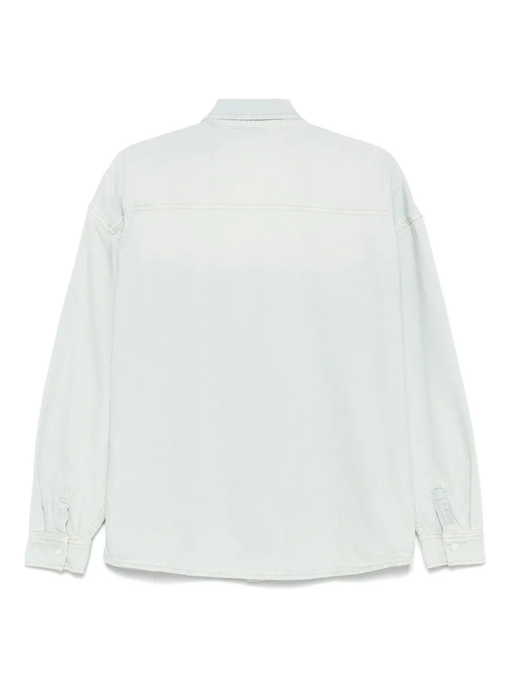 FRAME cotton-blend shirt - Blauw