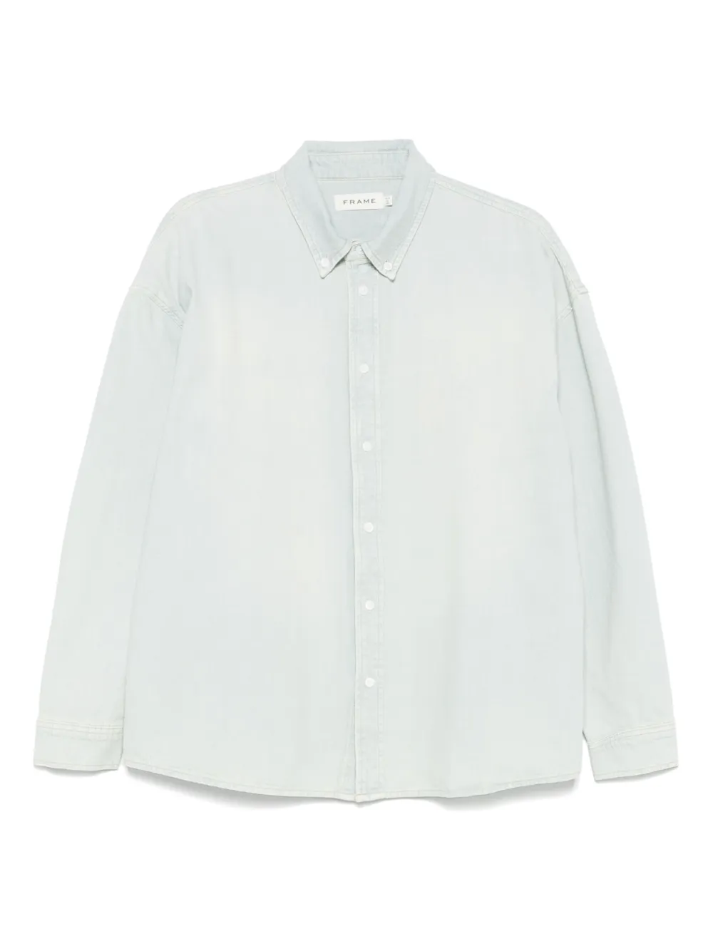 FRAME camisa con botones | azul | Image 1