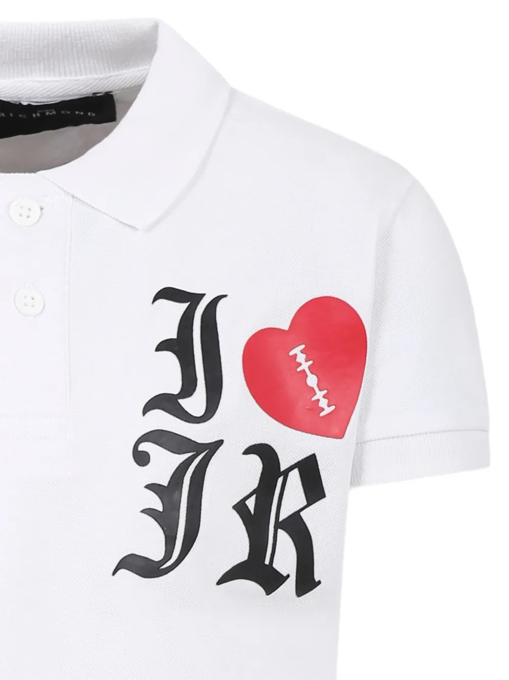 John Richmond Junior Trainingspak met logoprint Wit