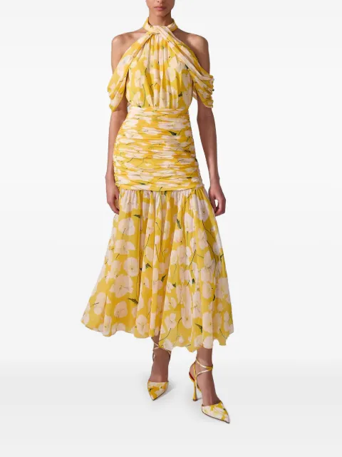 Carolina Herrera floral-print midi dress S2511N231PPH - 2