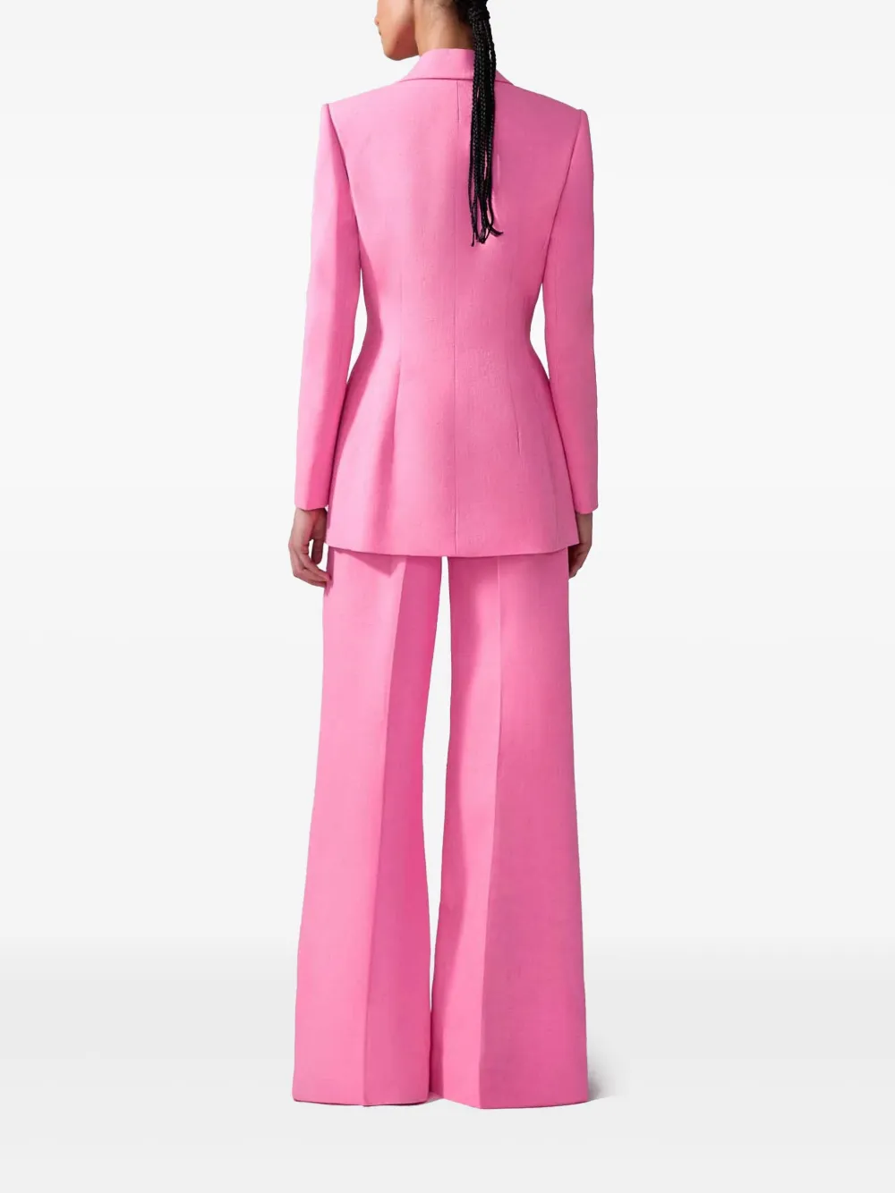 Carolina Herrera High waist palazzo broek Roze