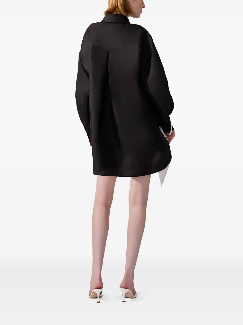 Carolina Herrera Zijden blouse Zwart