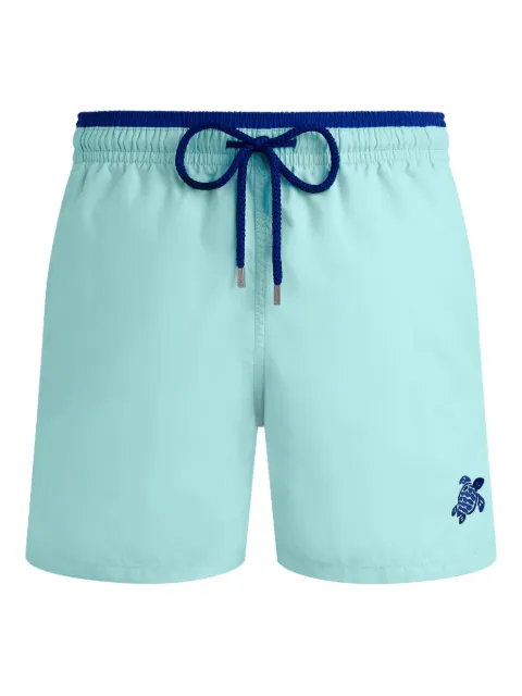 Vilebrequin shorts de playa con diseño de dos tonos
