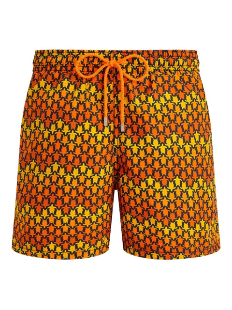 Vilebrequin Herringbones Turtles swim shorts 