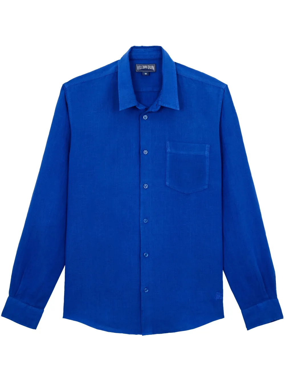 Vilebrequin camisa de lino | azul | Image 1