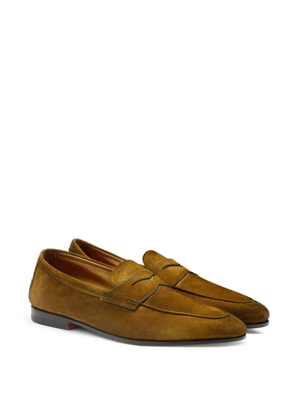 Santoni Carlo loafers - Groen